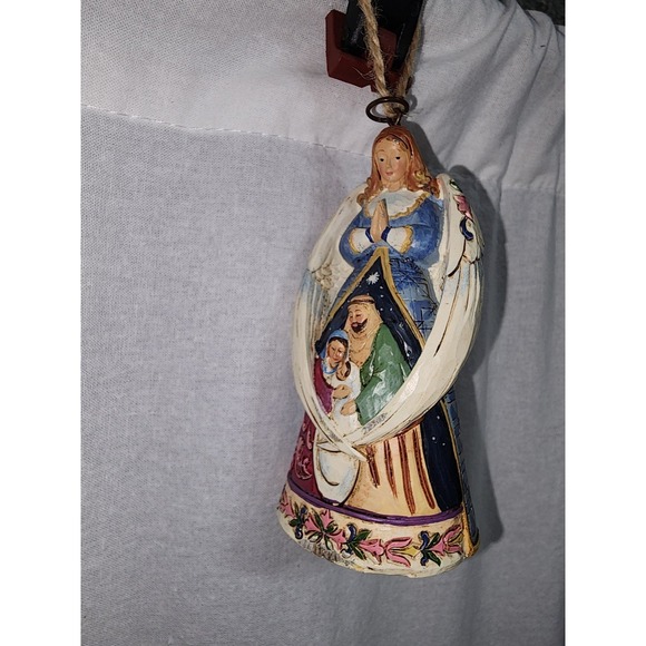 Jim Shore Heartwood ornament Angel‎ Nativity - Picture 1 of 4